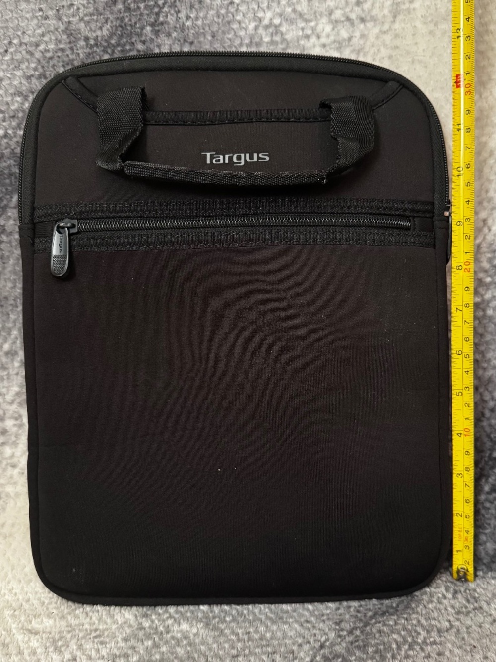 Targus 13.5 x 10.5” Laptop Vertical Carrying Case w/Handles, Pockets, Zipper